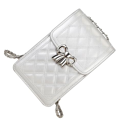 Haiki Kompakte Umhängetaschen Funktionelle Organisatoren Taschen PU Leder Crossbody Taschen Zeitgenössischer Telefonhalter Stilvoller Tränenfantierter Telefonbeutel von Haiki
