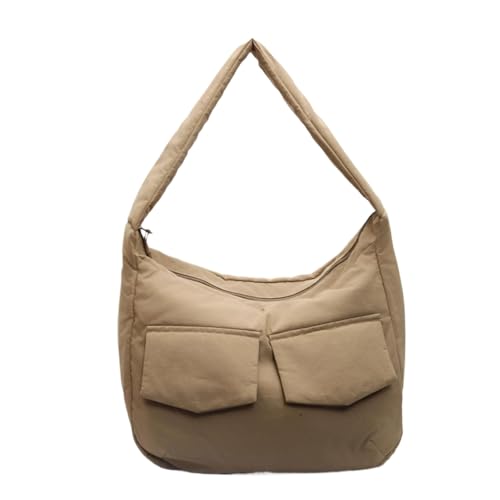 Haiki Praktische Nylon Umhängetasche Unisex Crossbody Bags Casual Satchel Mit Mehreren Fächern Für Arbeit Oder Modische Umhängetasche Für Reisen von Haiki