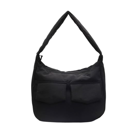 Haiki Praktische Nylon Umhängetasche Unisex Crossbody Bags Casual Satchel Mit Mehreren Fächern Für Arbeit Oder Modische Umhängetasche Für Reisen von Haiki