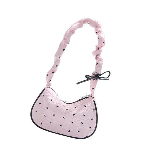Haiki Stilvolle Umhängetasche Mit Bowknot Detail Leichtes Lässiges Unterarm Für Frauen Täglich Verwenden Kompakte Schulter von Haiki