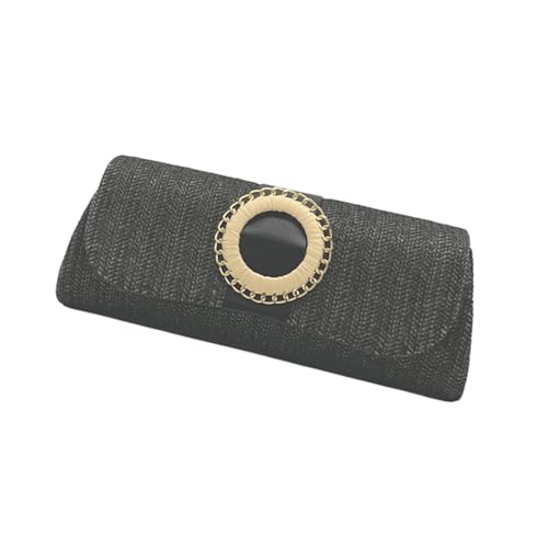 Haiki Strohklumpen Handtasche Summers Strand Strohhalm Frauen Webde Umschlagbeutel Schulter Crossbody Tasche Abend Handtasche Clutch Geldbörse Für Frauen von Haiki