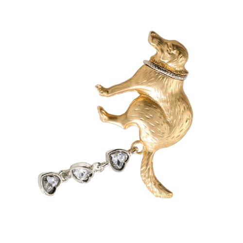 Humorvoller Hund Poop Brosche Leicht Und Robuster Revers Pin Schmücken Ideal Um Jedem Anlass Lustiger Schmuck Einen Hauch Von Spaß Zu Verleihen von Haiki