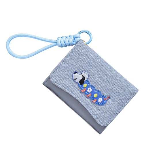 Kleine Brieftasche PU Ledermünze Tasche Cartoon Wurst Hunde Brieftasche Kurze Geldbörse Schöne Münze Geld von Haiki