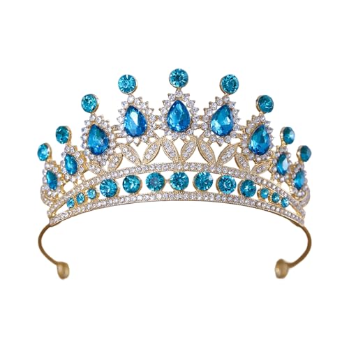 Mehrzweckkristalle Und Perlen Tiaras Für Frauen Kopfbedeckungen Frauen Geburtstagsfeiern Und Formelle Veranstaltung Mode Schmuck Haarstück Haarteil von Haiki