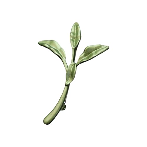 Modische Charm-Brosche, modische Pflanze, schöne Abzeichen, Legierung, Textur, für den täglichen Gebrauch oder als Geschenk, Wald-Pin, Einheitsgröße, Wie beschrieben von Haiki