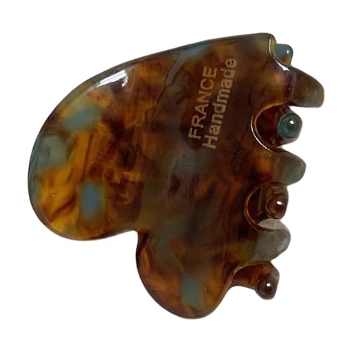 Modische Herz Haare Barrettes Einzigartige Nakakreous Klemme Haarnadelhaarclips Stylish Herz Haarzubehör Freizeitverbrauch Unisex Acetat Haarzubehör Accessoires von Haiki