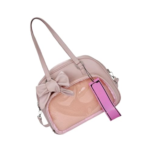 PU Leder Itabag Für Mädchen Handtasche Schöne Bögen Umhängetasche Klar Crossbody Japanische Stile Messengers Japanische Stile Crossbody Bögen Itabag Fashion Schulter Für Pin Display von Haiki