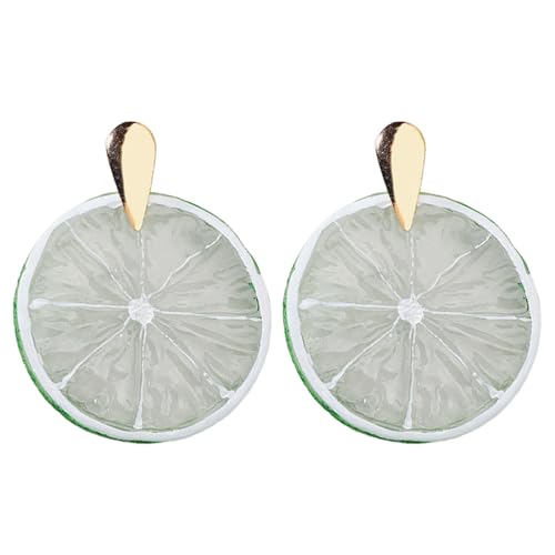 Sommerohrringe Modische Früchte Inspirieren Ohrringe Acryl Ohrringe Elegante Früchte Geformte Ohren Fallen Für Mädchen von Haiki