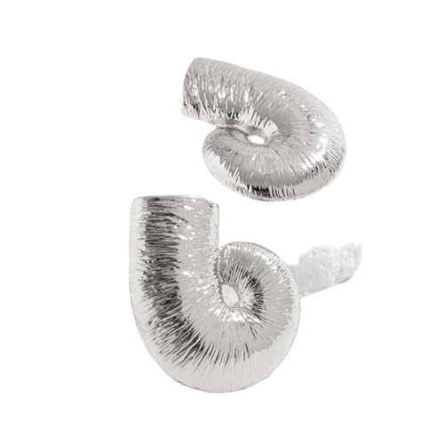 Stilvolle Ohrstecker aus Legierung mit einzigartiger geometrischer Form für lässige Outfits oder formelle Anlässe, trendiger Schmuck für Damen von Haiki