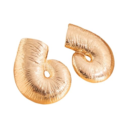 Stilvolle Ohrstecker aus Legierung mit einzigartiger geometrischer Form für lässige Outfits oder formelle Anlässe, trendiger Schmuck für Damen von Haiki