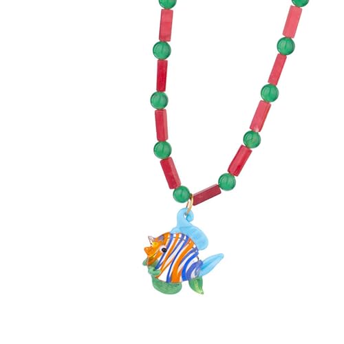 Stilvoller Perlen Halskettenfische Form Pendell Halskette Einstellbare Länge Mode Neckschmuck Geeignet Für Den Täglichen Fisch Stilvoller Perlen Halskettenfische Form Pendell Halskette Einstellbare Länge Mode Neckschmuck Geeignet Für Den Täglichen Fisch von Haiki