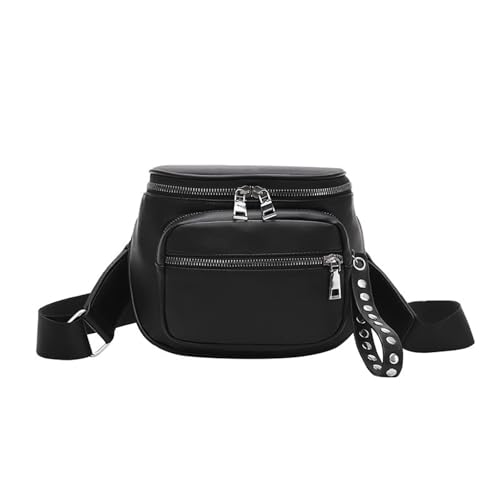 Wasserdichte praktische PU-Reise-Brusttasche Schulter für Outdoor-Abenteuer und tägliches Pendeln mit mehreren Fächern Outdoor wasserdichte Truhe von Haiki