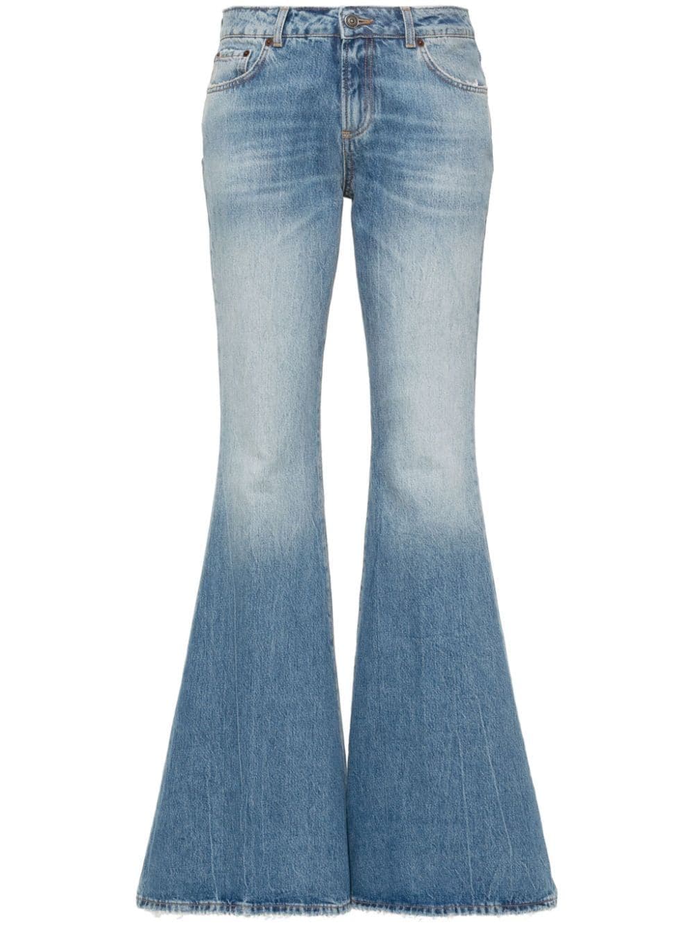Haikure Weite Jeans im Distressed-Look - Blau von Haikure