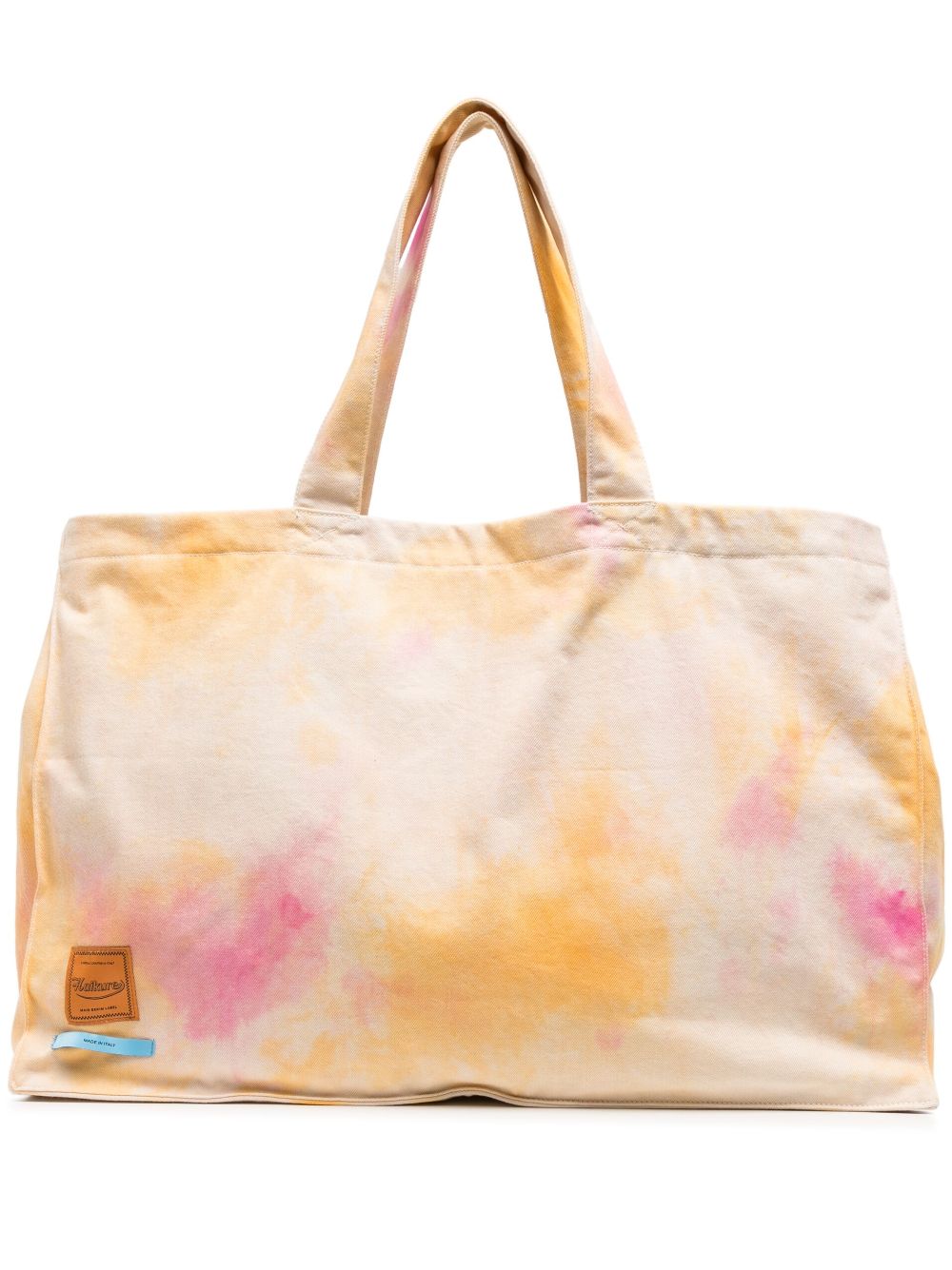 Haikure Shopper mit Farbklecks-Print - Orange von Haikure