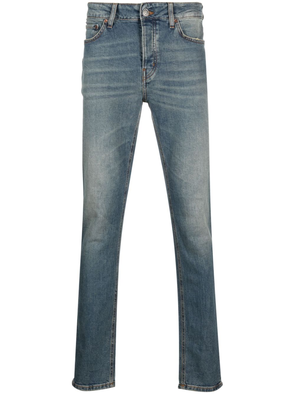 Haikure Jeans mit Stone-Wash-Effekt - Blau von Haikure