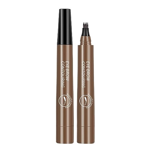 Augenbrauenstift | Microblading Brauenstift | Microblading Augenbrauenstift Mit Mikro-Gabelspitze-Applikator | Flüssiger Tattooes Augenbrauenstift | Erzeugt Mühelos Natürlich Aussehende Brauen von Hailerio