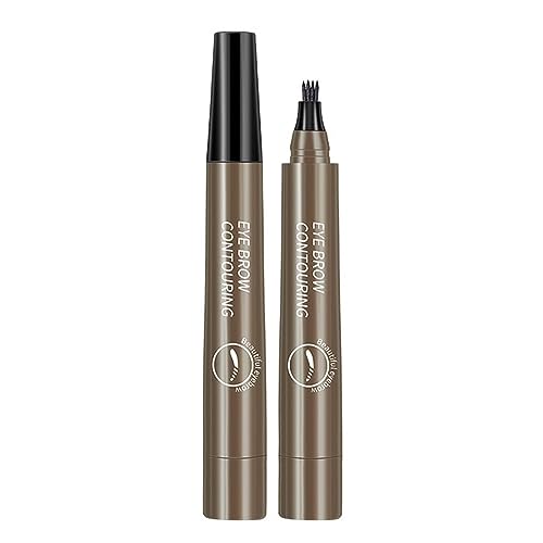 Augenbrauenstift | Microblading Brauenstift | Microblading Augenbrauenstift Mit Mikro-Gabelspitze-Applikator | Flüssiger Tattooes Augenbrauenstift | Erzeugt Mühelos Natürlich Aussehende Brauen von Hailerio