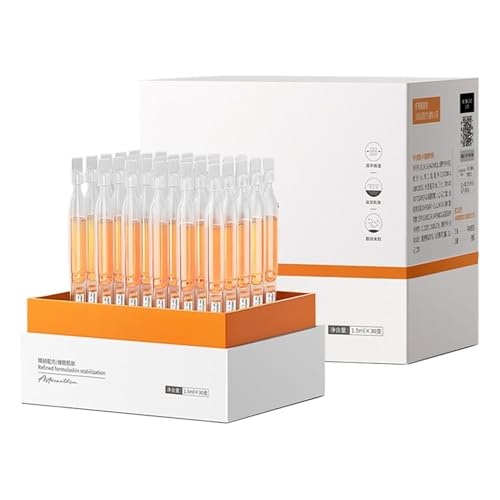 Feuchtigkeitsfluid Für Gesicht - 30 Flaschen Damen Gesichtsfeuchtigkeitscreme Straffende Flüssigkeit,Sanfte Reparatur Feuchtigkeitscreme für en Mädchen Mutter Tochter von Hailerio