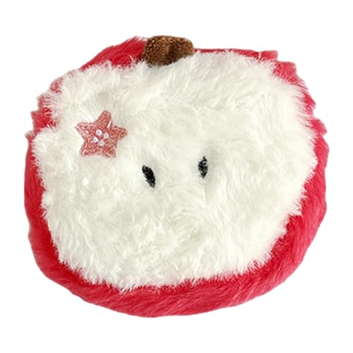 Hailerio Geldbörse für Münzen, Geldbörse für Damen | Plüsch-Früchte-Geldbörse | Tragbare Plüsch-Frucht-Geldbörse, Reißverschluss-Cartoon-Fruchtform ändert Kopfhörer-Aufbewahrungstasche von Hailerio