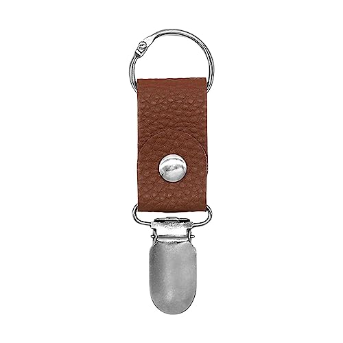 Hailerio Huthalter für Reisen auf Tasche, Entenschnabel-Hut-Clip – PU-Leder-Entenschnabel-Clips zum Halten der Kappe an der Tasche, Handtaschen-Zubehör für Sonnen- und breite Krempe, , Refer to von Hailerio