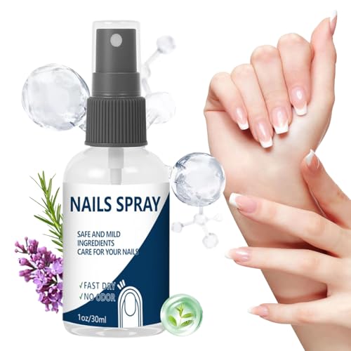 Nagel Feuchtigkeitsspray - Pflegelösung Für Starke Nägel | Sanfte Lang Anhaltende Pflege Für Geschädigte Fingernägel Für Frauen Mädchen Und Mütter von Hailerio