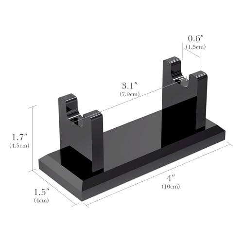 Rasiererhalter Für Dusche,Horizontaler Rasierer Ständer | Platzsparender Organizer Aus Acryl Für Badezimmer Waschtisch Reise Für Damen Und Herren von Hailerio
