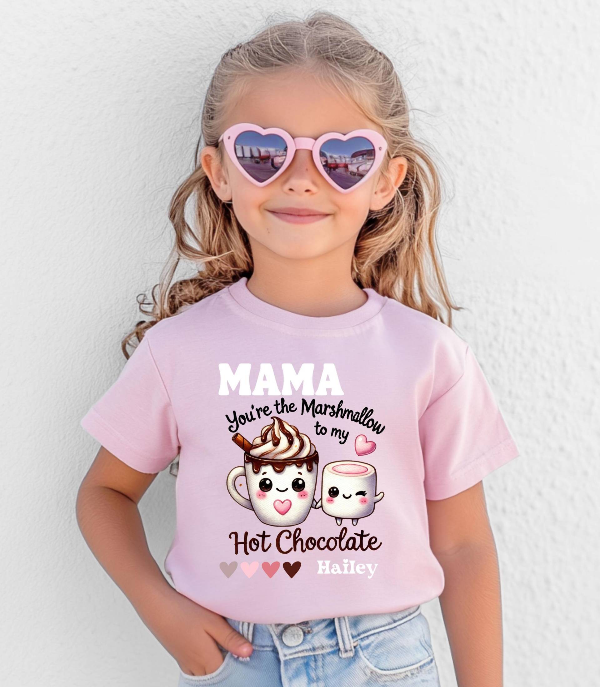 Benutzerdefinierte Kindermuttertagshemd, Muttertagsgeschenk, Mama Kinderhemd, Lustiges Personalisierte Kindermuttertags-T-Shirts von HaileyHeartDesign