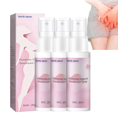 Vaginal-Deodorant-Spray für Frauen, Deodorant-Creme, Anti-Juckreiz-Creme, Sicheres und mildes Deodorant für den Intimbereich, Lindert Schnell den Juckreiz, Reduziert Gerüche, Lang Anhaltend von Hailmkont