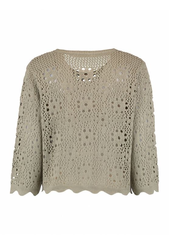 Hailys 3/4 A SK Ma44ra Strickpullover khaki in XL von Hailys