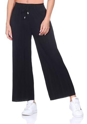 Hailys 3/4 P TR Lo44retta Frauen Stoffhose schwarz XXL 65% Polyester, 35% Viskose Streetwear von Hailys