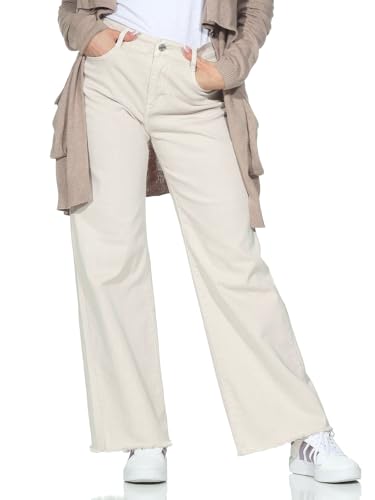Hailys 7/8 C JN Ju44lina Frauen Stoffhose beige XXL 98% Baumwolle, 2% Elasthan Streetwear von Hailys