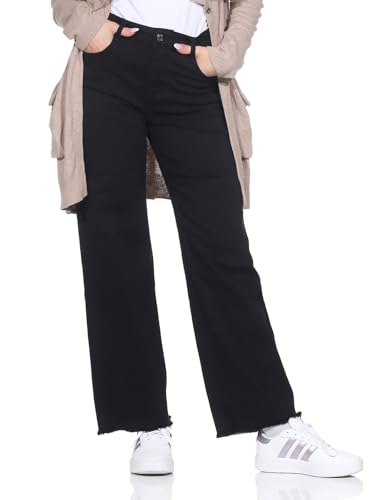 Hailys 7/8 C JN Ju44lina Frauen Stoffhose schwarz S 98% Baumwolle, 2% Elasthan Streetwear von Hailys