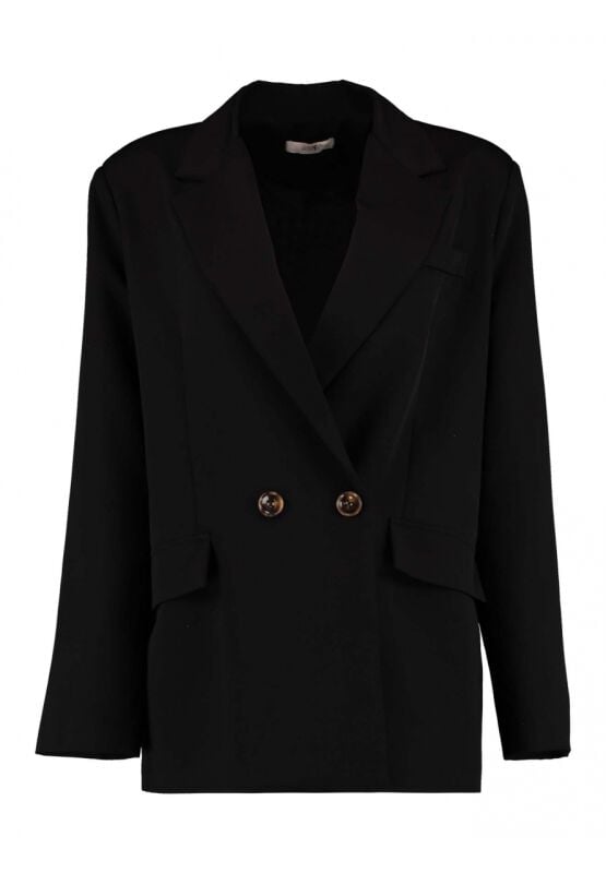 Hailys Blazer - LS P BZ Lo44la - S - für Damen - Größe S - schwarz von Hailys