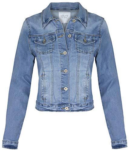 Hailys Damen Jeansjacke Enny KLT-0916525 Light Blue M von Hailys