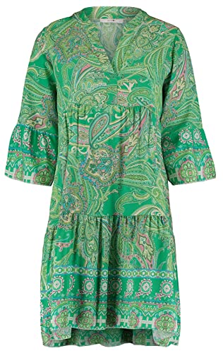 Hailys Damen Viskose Mini-Kleid Tunika Lo44re mit Paisley-Print LC-22870 Spring Green Div S von Hailys