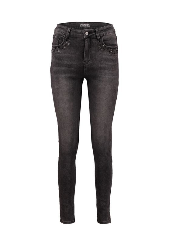 Hailys Jeans - LG HW C JN GL44INA - XS bis XXL - für Damen - Größe XXL - schwarz von Hailys
