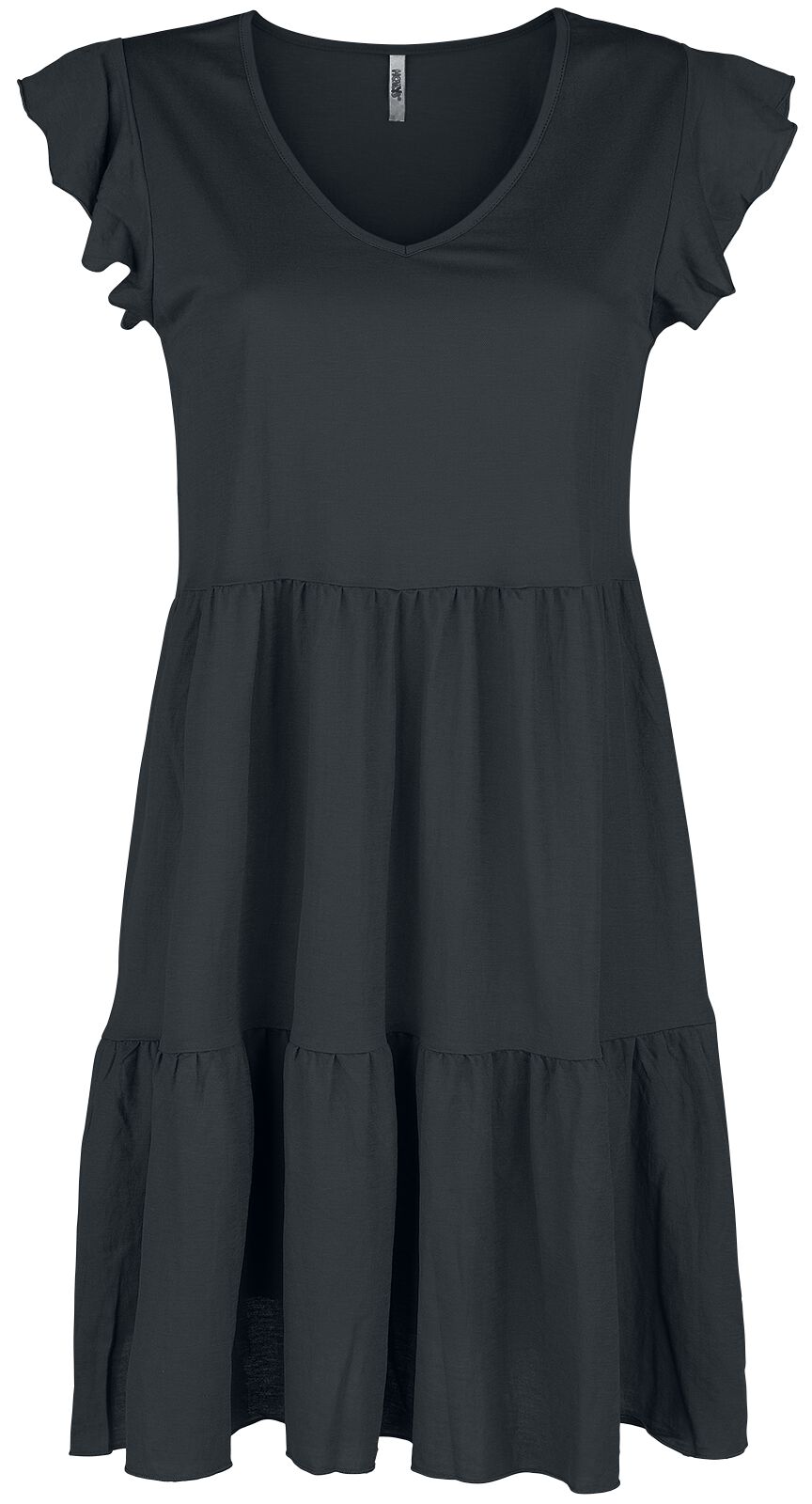 Hailys Kleid knielang - Leonie - XS bis L - für Damen - Größe XS - schwarz von Hailys