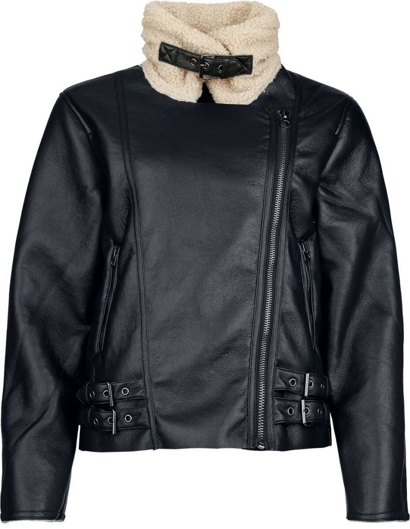 Hailys Kunstlederjacke - LS PU JK RA44MONDA - XS bis XXL - für Damen - Größe S - schwarz Hailys Kunstlederjacke - LS PU JK RA44MONDA - XS bis XXL - für Damen - Größe S - schwarz von Hailys