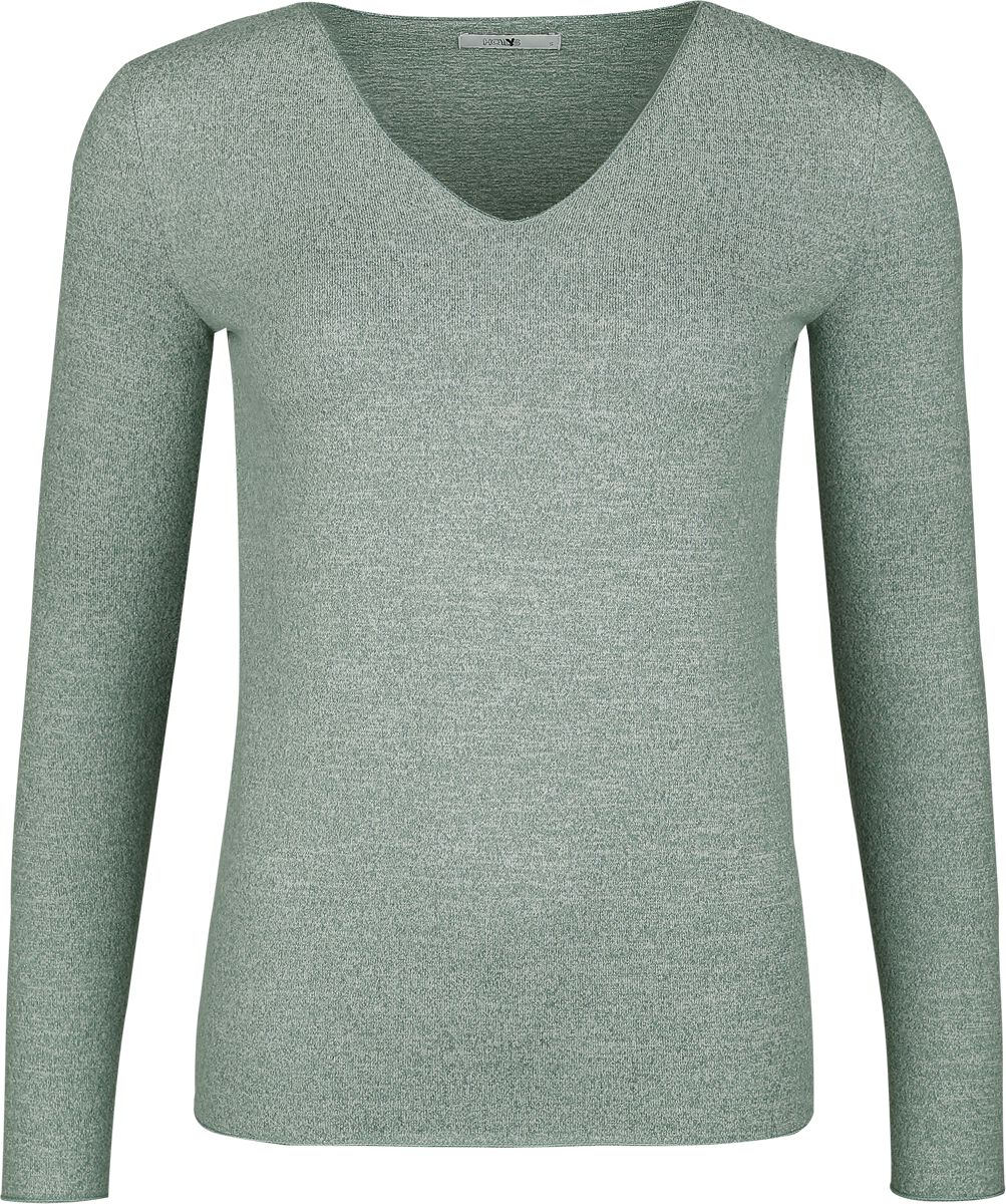 Hailys LS V TP ZI44NA Langarmshirt grün in XL von Hailys