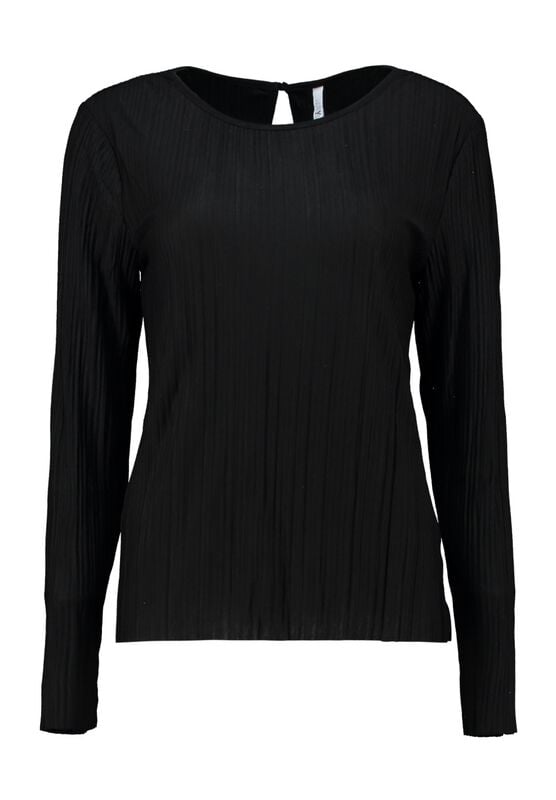 Hailys Langarmshirt - LS P TP PE44NELOPE - XS bis L - für Damen - Größe M - schwarz von Hailys