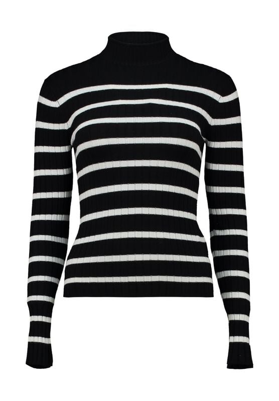 Hailys Langarmshirt - LS V CK KL44EA - S - für Damen - Größe S - schwarz von Hailys