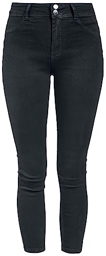 Hailys Push Frauen Jeans schwarz XS 70% Baumwolle, 28% Polyester, 2% Elasthan Basics, Streetwear von Hailys