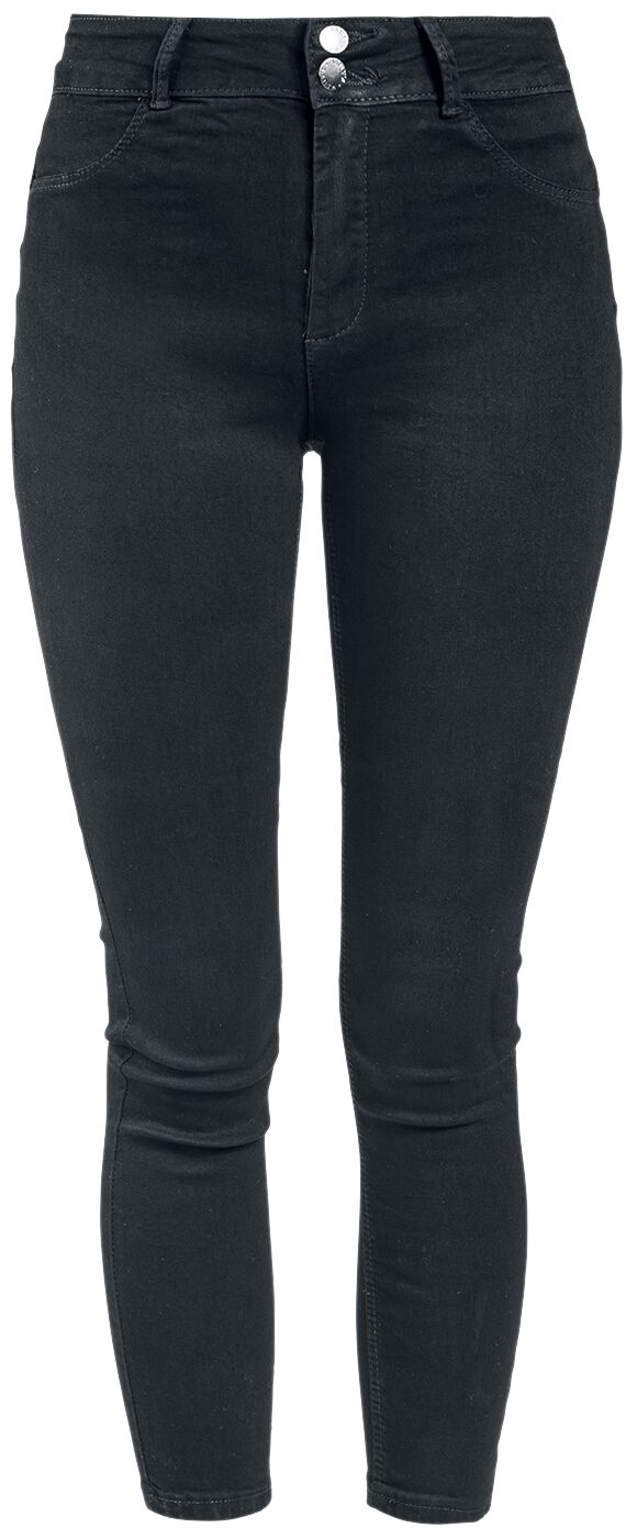 Hailys Push Jeans schwarz in L von Hailys