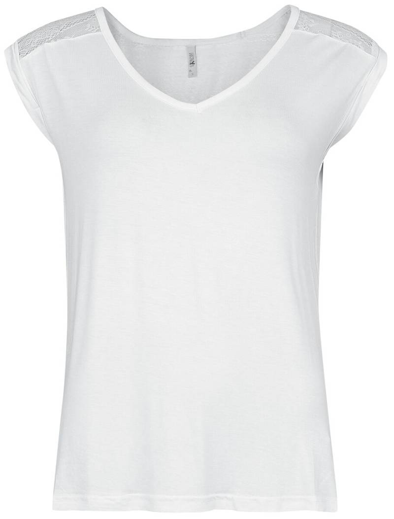 Hailys SS V TP Zo44ela T-Shirt weiß in XXL von Hailys