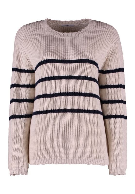 Hailys Strickpullover - LS C SK Vi44olet - XS bis XXL - für Damen - Größe XS - beige von Hailys