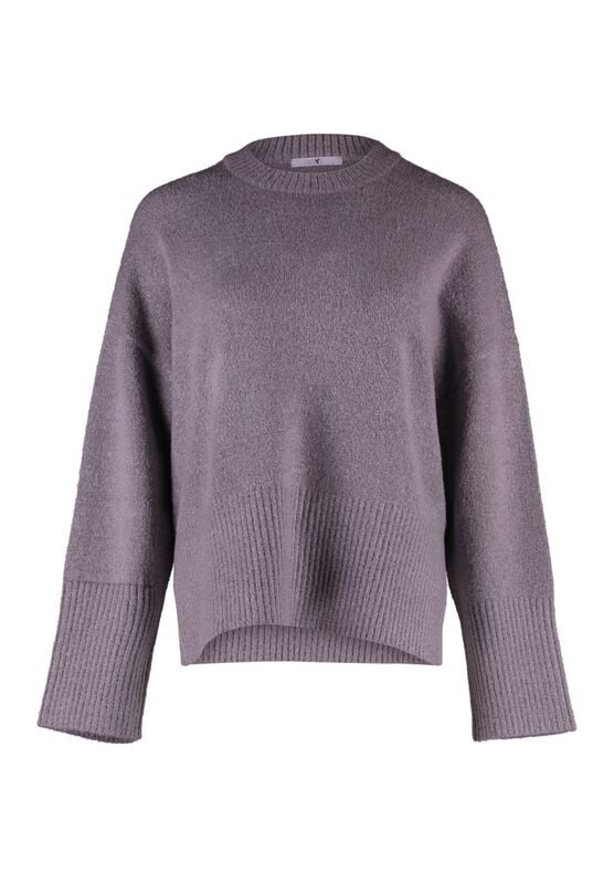 Hailys Strickpullover - LS P SK DO44ROTHEA - XS bis XXL - für Damen - Größe L - grau von Hailys