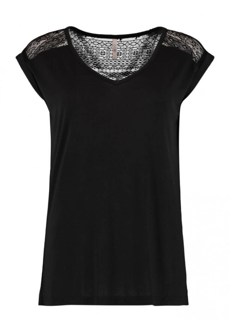 Hailys T-Shirt - SS V TP Zo44ela - XS - für Damen - Größe XS - schwarz Hailys T-Shirt - SS V TP Zo44ela - XS - für Damen - Größe XS - schwarz von Hailys