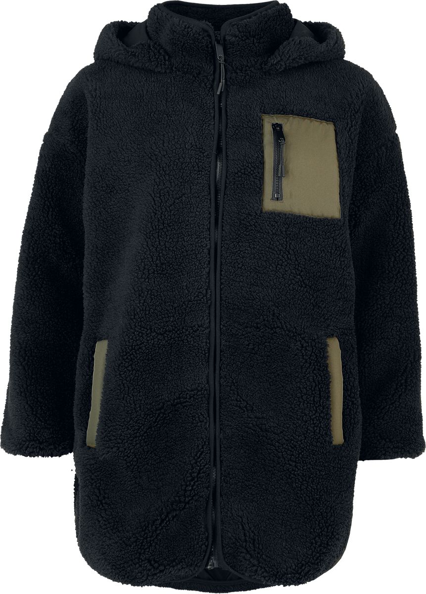 Hailys Übergangsjacke - LS P JK Te44ddy - XS bis XXL - für Damen - Größe L - schwarz von Hailys