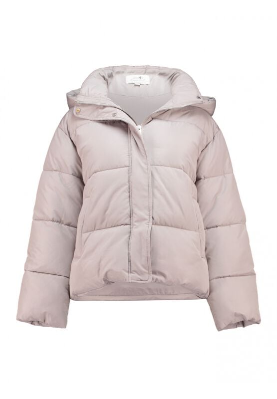 Hailys Winterjacke - LS P JK Za44ndra - XS bis L - für Damen - Größe L - grau von Hailys