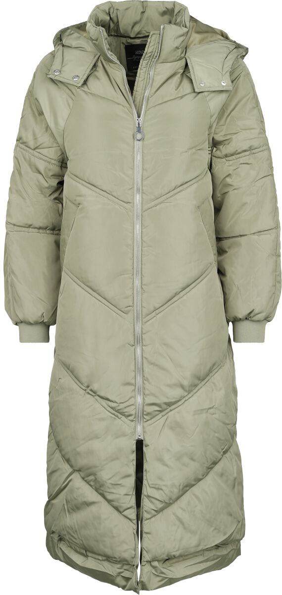 Hailys Wintermantel - LS P JK NE44YLA - XS bis XXL - für Damen - Größe L - khaki von Hailys